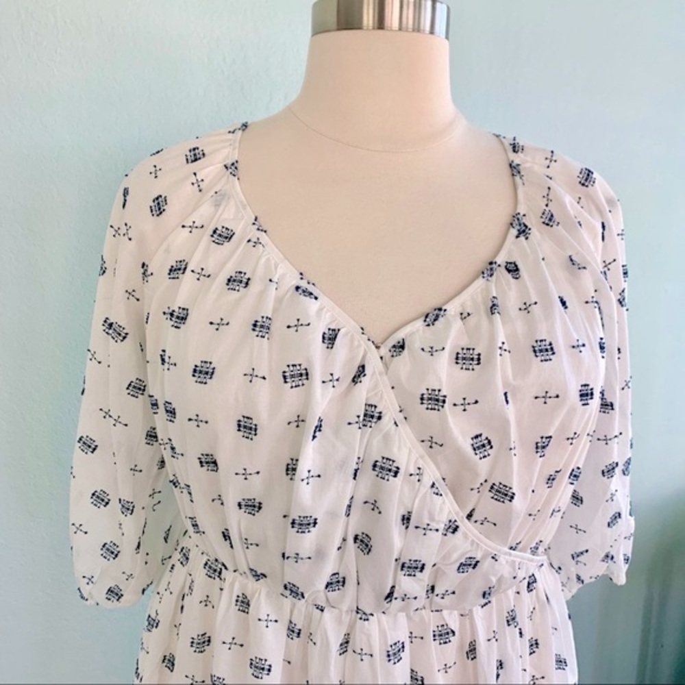 Anthropologie Marcie Textured Tunic Print Dress sz 1X NWT - Picture 5 of 15